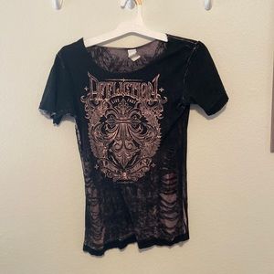 Affliction Reversible Top